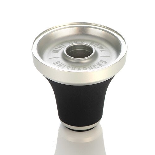 Shishabucks Premium Sky Bowl - Silver - Mini (10-15 Grams)