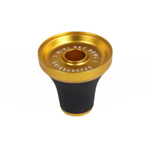 Shishabucks Sky Bowl + Stratus - Gold Bowl - Mini (10-15g)