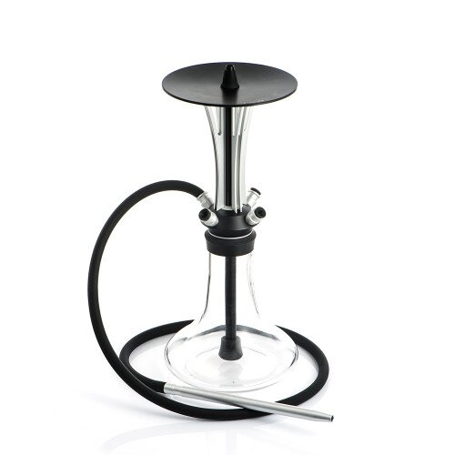 Shishabucks Cloud Storm Mini Hookah - White and Black