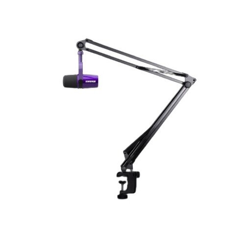 Shure MV7 Podcast Microphone with Boom - Purple