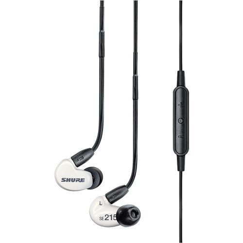 Shure SE215m+ Special Edition Sound Isolating Earphones with Remote + Mic
