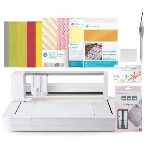 Silhouette Curio 2 Flatbed Cutting Machine - Card Making Bundle