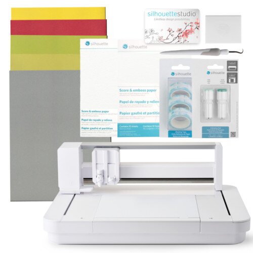 Silhouette Curio 2 Flatbed Cutting Machine - Embossing Bundle