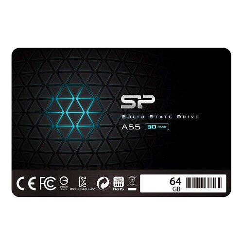 Silicon Power Ace A55 SATA III Internal Solid State Drive - 64GB
