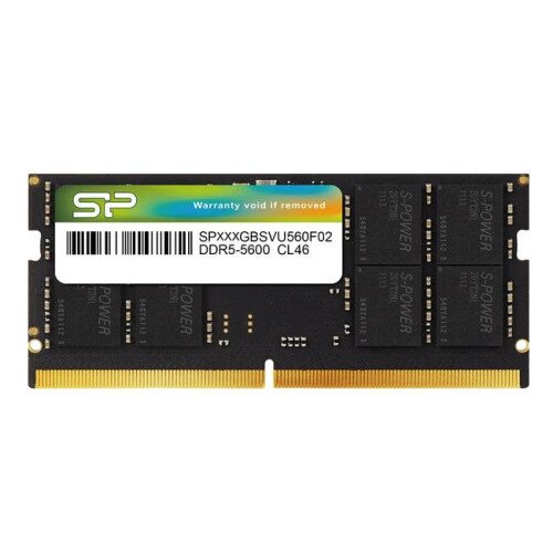 Silicon Power DDR5 5600MT/s (PC5-44800) 16GB Single Pack CL46 1.1V SODIMM Non-ECC Laptop SODIMM Memory