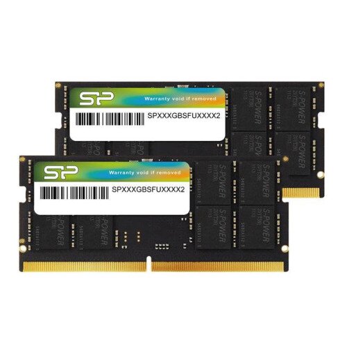 Silicon Power DDR5 5600MT/s (PC5-44800) 32GB(2x16GB) Dual Pack CL46 1.1V SODIMM Non-ECC Laptop SODIMM Memory