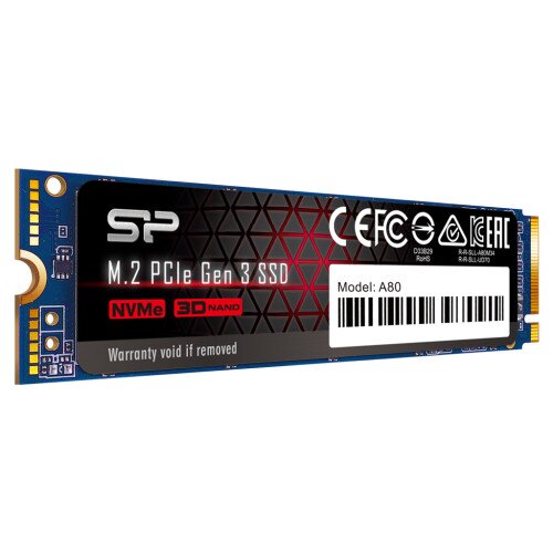 Silicon Power PCIe Gen 3x4 P34A80 Internal Solid State Drive - 2TB