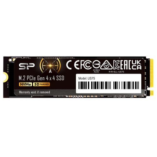 Silicon Power PCIe Gen 4x4 US75 M.2 2280 Internal Solid State Drive