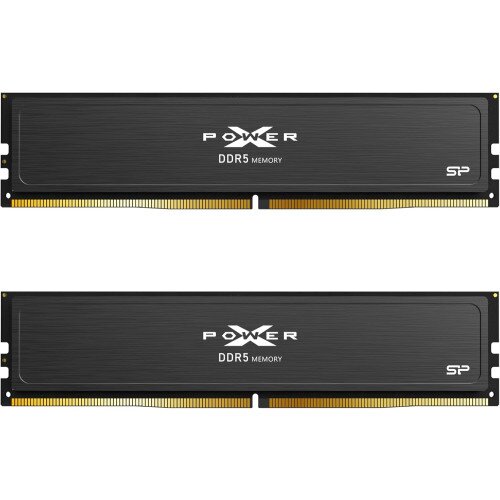 Silicon Power Value Gaming DDR5 6000MT/s (PC5-48000) CL30 64GB(2x32GB) AMD Expo/Intel XMP 3.0 Dual Pack 1.35V Desktop Unbuffered DIMM Memory