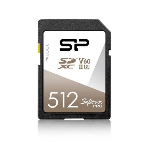 Silicon Power Superior Pro UHS-II (U3) V60 SDXC Memory Card - 512GB