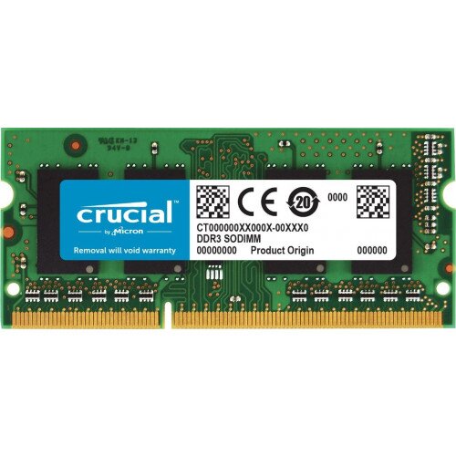 Crucial 4GB DDR3L-1600 SODIMM Memory for Mac