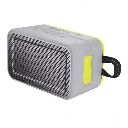 Skullcandy Barricade XL BT Speaker - Gray/Hot Lime