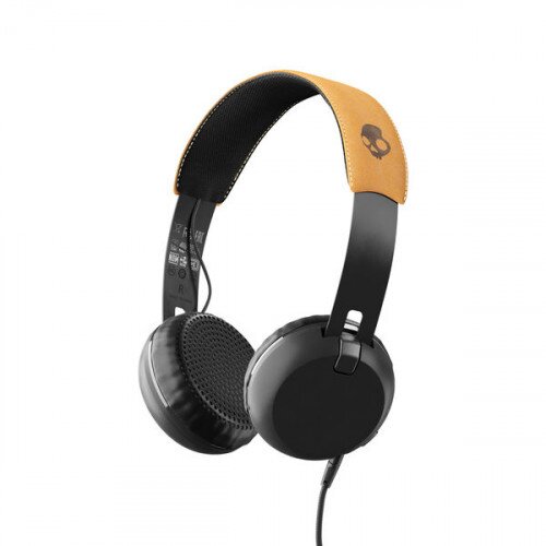 Skullcandy Grind On-Ear Headphones - Black/Tan