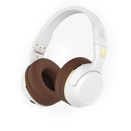 Skullcandy Hesh 2 Wireless Over-Ear Headphones - White/Gold