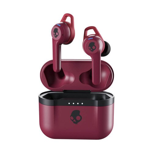 Skullcandy Indy Evo True Wireless In-Ear Earbuds - Deep Red