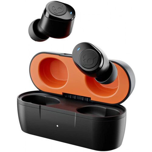 Skullcandy JIB True Wireless Bluetooth Earbuds - Orange / Black