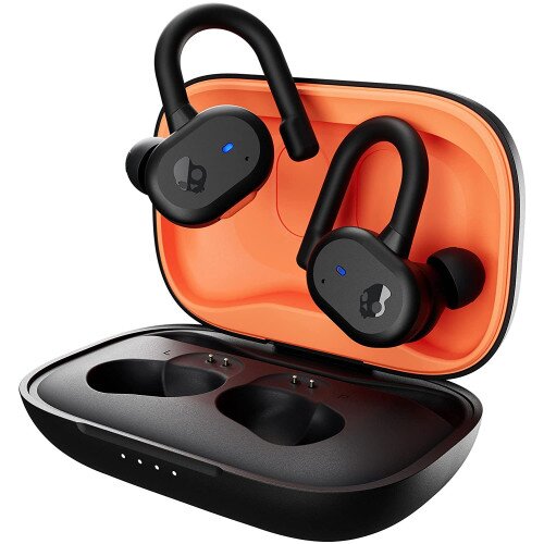 Skullcandy Push Active True Wireless Earbuds - Black/Orange
