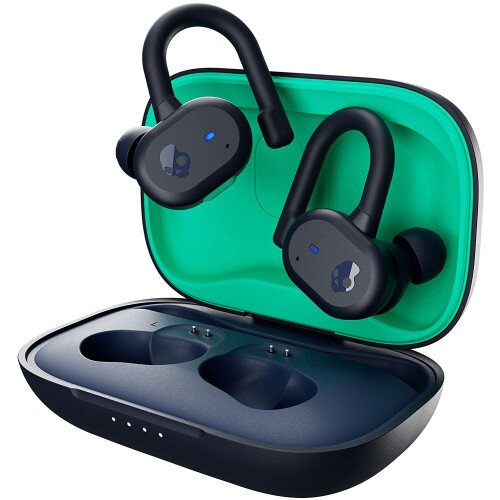 Skullcandy Push Active True Wireless Earbuds - Dark Blue/Green