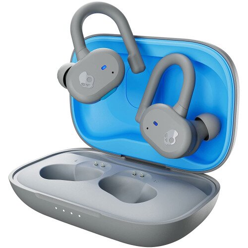 Skullcandy Push Active True Wireless Earbuds - Light Grey/Blue