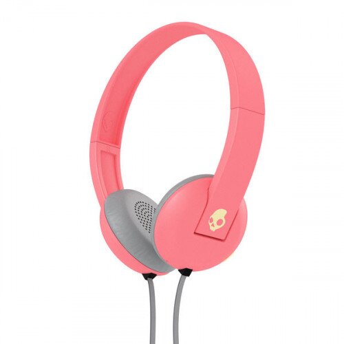 Skullcandy Uproar On-Ear Headphone - ill Famed Coral Cream