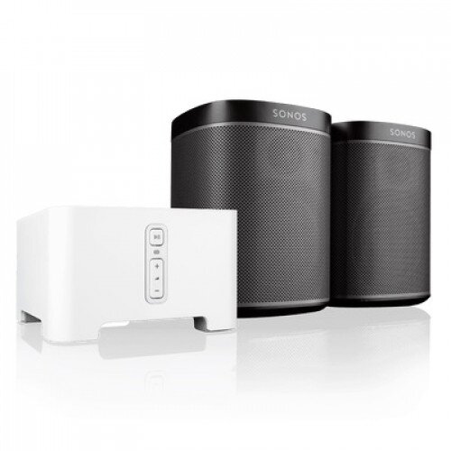 Sonos 2 Room Music System PLAY:1 + CONNECT - Black