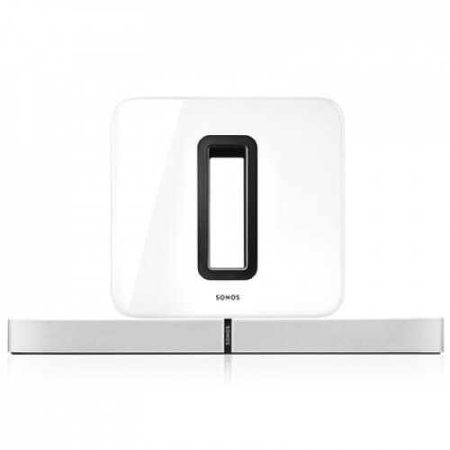 Sonos 3.1 Home Theater Package with PlayBase - White