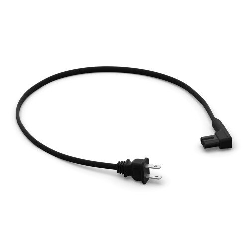 Sonos Angled Power Cable - 19.7 inches - Black