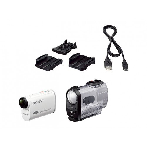 Sony AS200V Action Cam with Wi-Fi & GPS - Body + Waterproof Case