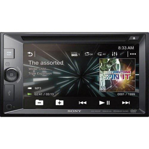 Sony 6.2 in (15.7 cm) LCD DVD Receiver + Navigation Bundle