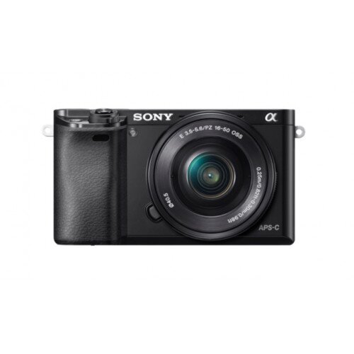 Sony α6000 E-Mount Camera with APS-C Sensor - Body + Zoom Lenses (16-50 mm & 55-210 mm) - Black