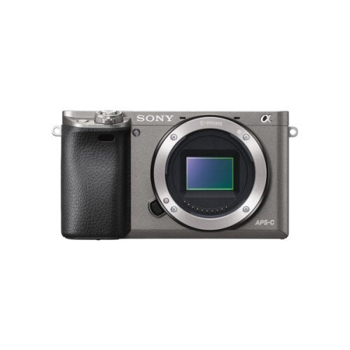 Sony Alpha 6000 APS-C Mirrorless Interchangeable Lens Camera - Silver - Body Only