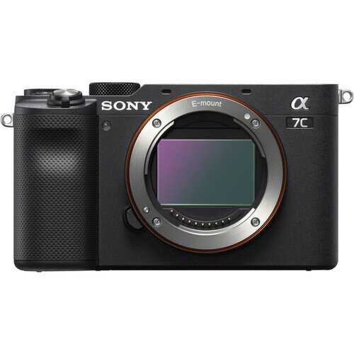 Sony Alpha 7C Full-frame Mirrorless Interchangeable Lens Camera - Body Only - Black
