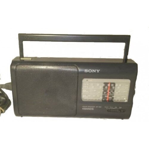 Sony ICF-890 AM/FM Radio W/TV Band