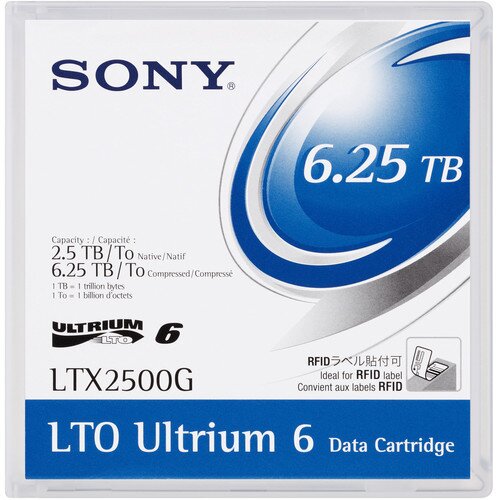 Sony LTO Ultrium 6 Data Cartridge