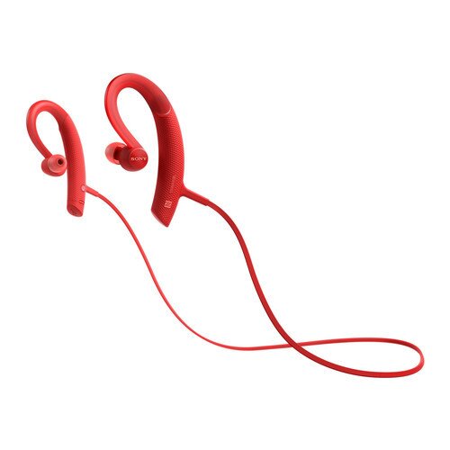 Sony MDR-XB80BS EXTRA BASS Sports Wireless In-Ear Headphones - Red