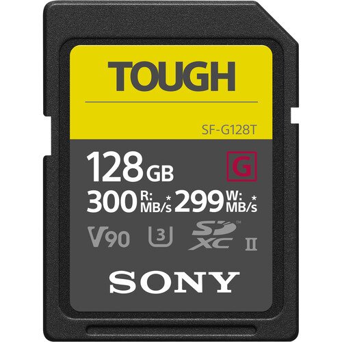 Sony SF-G Tough Series UHS-II SD Memory Card - 128GB