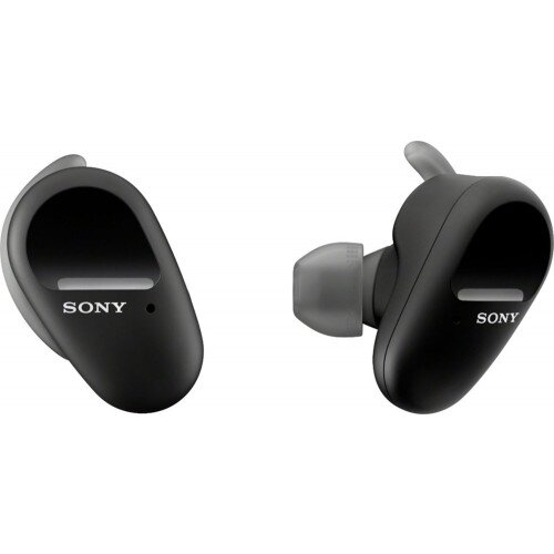 Sony WF-SP800N Truly Wireless Noise-Canceling Headphones for Sports - Black