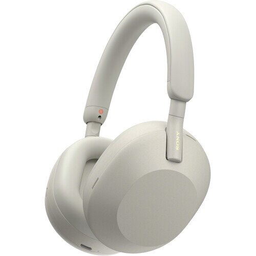 Sony WH-1000XM5 Wireless Industry Leading Noise Canceling Headphones - Silver