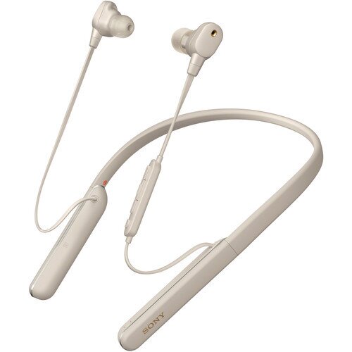 Sony WI-1000XM2 Wireless Noise-Canceling In-Ear Headphones - Silver