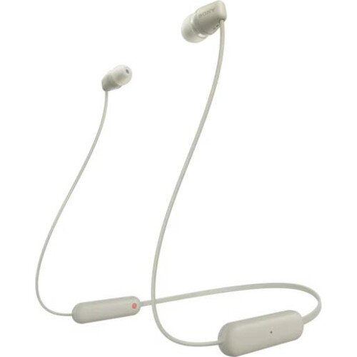 Sony WI-C100 Wireless In-ear Headphones - Taupe