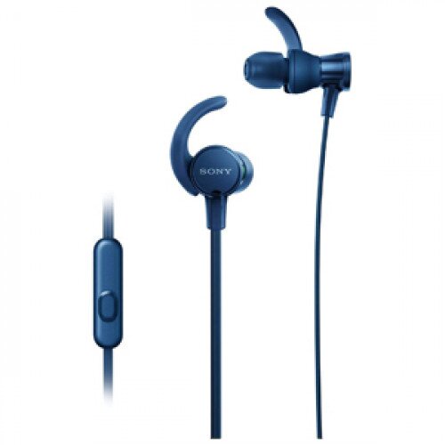 Sony XB510AS EXTRA BASS Sports In-Ear Headphones - Blue