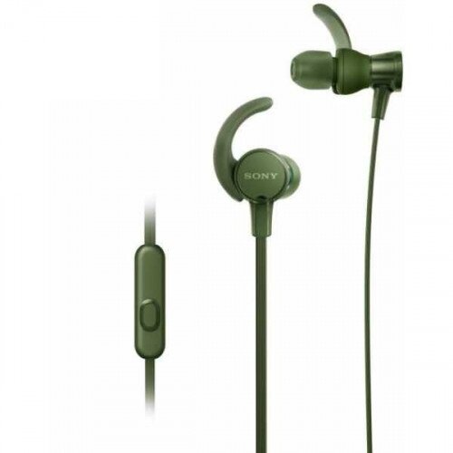 Sony MDR-XB510AS EXTRA BASS Sports In-Ear Headphones - Green