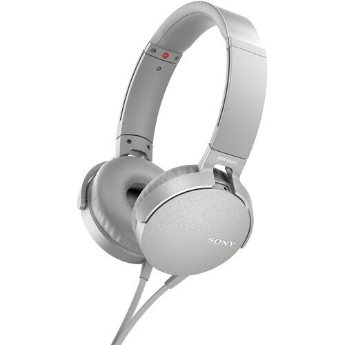 Sony XB550AP EXTRA BASS Headphones - White