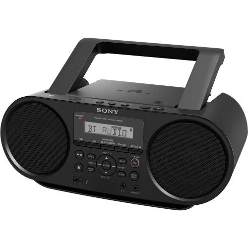 Sony ZS-RS60BT CD Boombox with Bluetooth