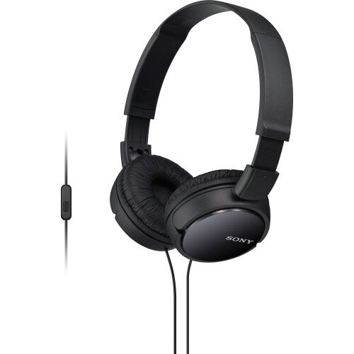 Sony ZX110 Headphones - With Mic - Black