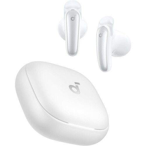 Soundcore Liberty Buds Wireless Semi-in-Ear Earbuds with ANC - White