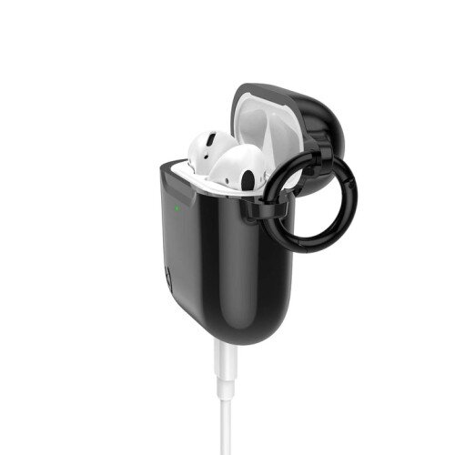 Speck Candyshell Airpods (1st/2nd Gen) Case - Black
