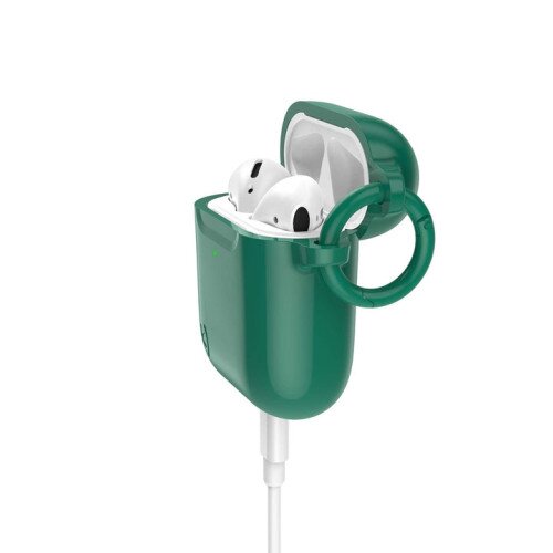 Speck Candyshell Airpods (1st/2nd Gen) Case - Evergreen Green
