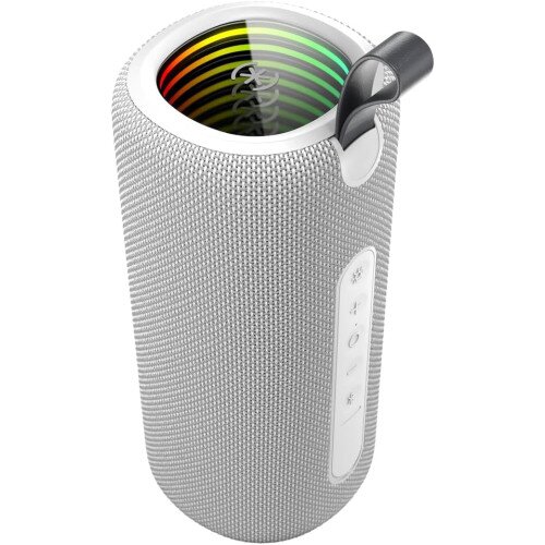 Speck GEMTONES Infinity Go Portable Bluetooth Speaker - White Dust/Cavern Grey
