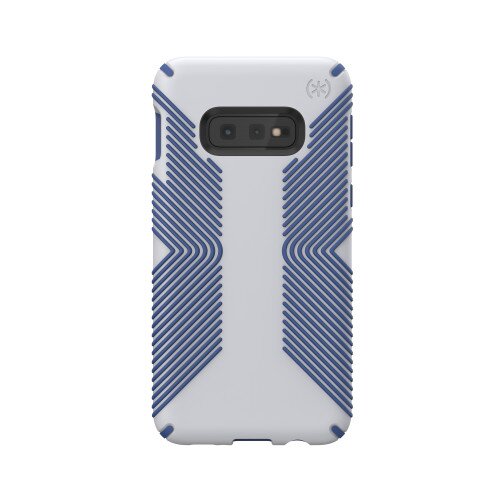 Speck Presidio Grip Galaxy S10E Cases - Microchip Grey/Ballpoint Blue